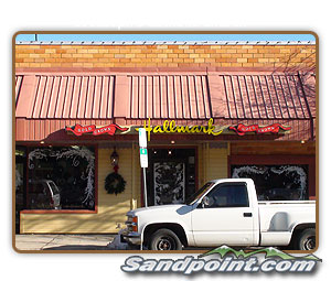 Sharon's Hallmark in Downtown Sandpoint Sharon's Hallmark in Downtown Sandpoint